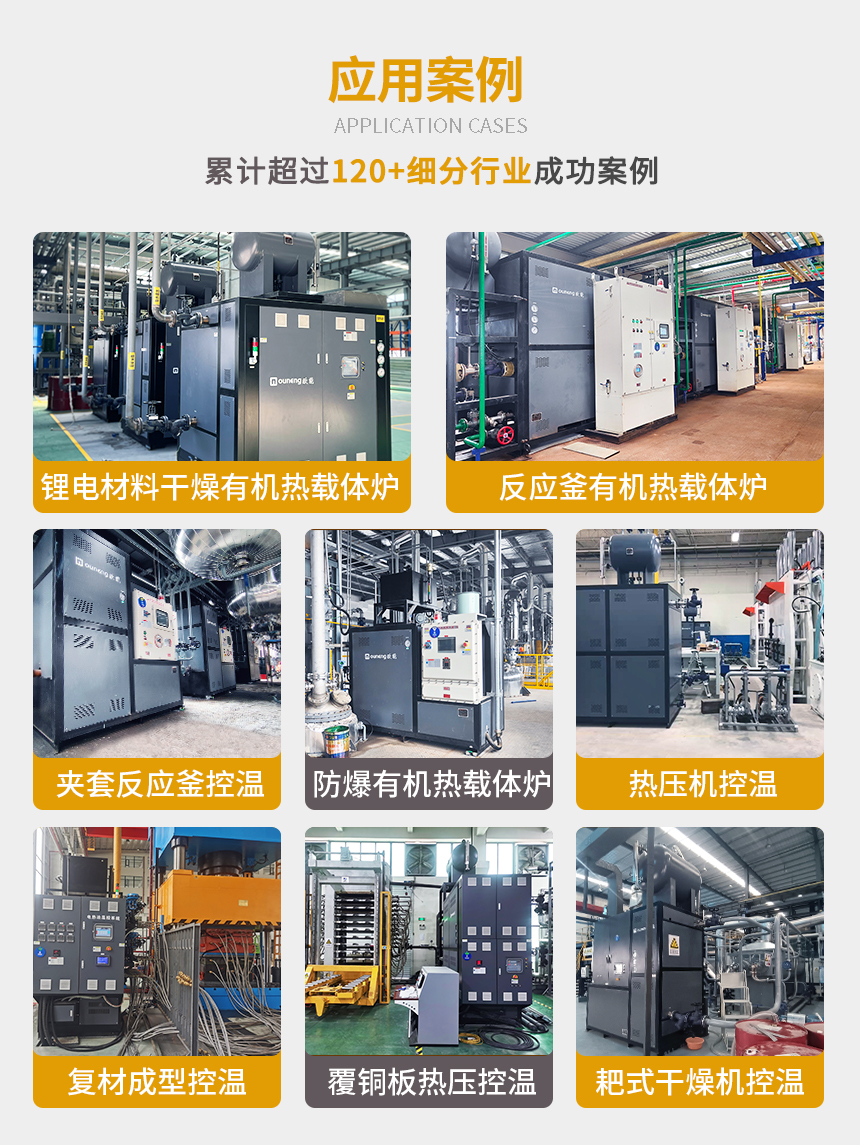 加熱冷卻有機(jī)熱載體鍋爐案例